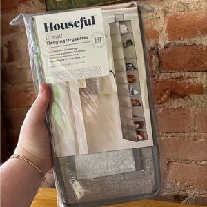 Gray 10 Shelf Hanging Organizer